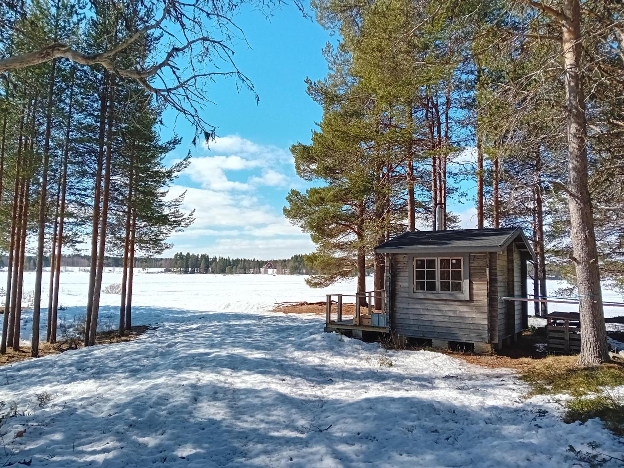 Fritidshus - Cottage - Holiday House - Soluppgang Blattniksele Buitenkant foto